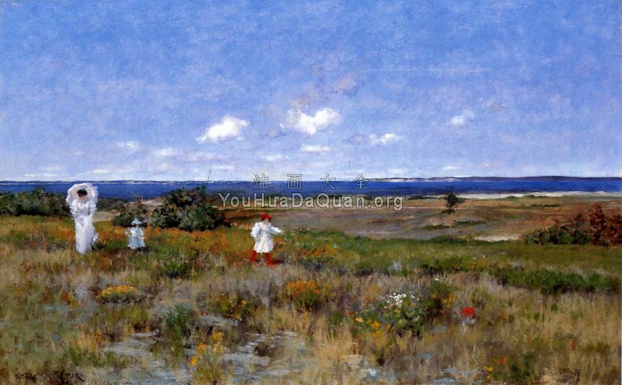 Near the Beach Shinnecock - 威廉·梅里特·查斯